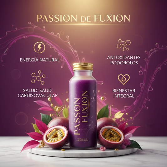 Passion de Fuxion - Antioxidante Natural con Maracuyá para Energía y Vitalidad
